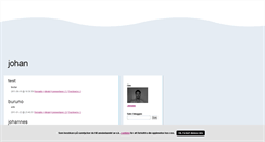 Desktop Screenshot of johan.blogg.se