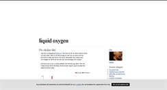 Desktop Screenshot of liquidoxygen.blogg.se
