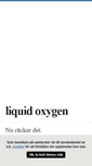 Mobile Screenshot of liquidoxygen.blogg.se