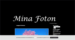 Desktop Screenshot of minafoton.blogg.se