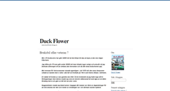 Desktop Screenshot of duckflower.blogg.se