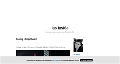 Desktop Screenshot of iasinsida.blogg.se