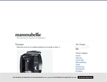 Tablet Screenshot of mammabellie.blogg.se