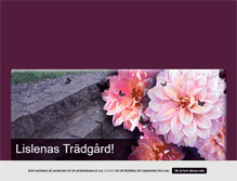 Tablet Screenshot of lislenastradgard.blogg.se