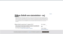 Desktop Screenshot of ljugholt.blogg.se