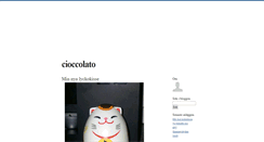 Desktop Screenshot of cioccolato.blogg.se