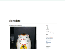 Tablet Screenshot of cioccolato.blogg.se