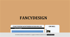 Desktop Screenshot of fancydesignontheroad.blogg.se