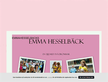 Tablet Screenshot of emmahesselbacks.blogg.se
