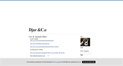 Desktop Screenshot of hbgsdjurfond.blogg.se