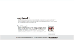 Desktop Screenshot of nageltrender.blogg.se