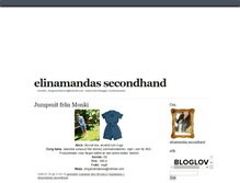 Tablet Screenshot of easecondhand.blogg.se