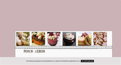 Desktop Screenshot of peachlemon.blogg.se