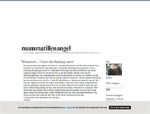 Tablet Screenshot of mammatillenangel.blogg.se