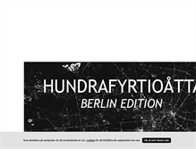 Tablet Screenshot of hundrafyrtioatta.blogg.se