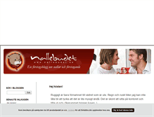 Tablet Screenshot of nallebudet.blogg.se
