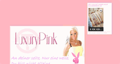 Desktop Screenshot of luxurypink.blogg.se