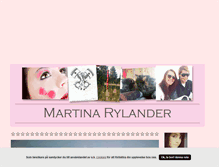 Tablet Screenshot of martinarylander.blogg.se