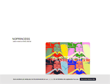 Tablet Screenshot of noprincess.blogg.se
