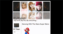Desktop Screenshot of mymysan.blogg.se
