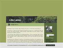 Tablet Screenshot of lillalamm.blogg.se