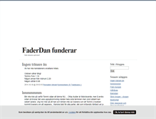 Tablet Screenshot of faderdan.blogg.se
