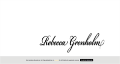 Desktop Screenshot of grenholmrebecca.blogg.se