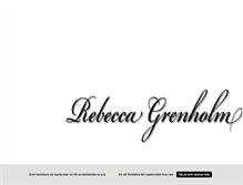 Tablet Screenshot of grenholmrebecca.blogg.se