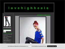 Tablet Screenshot of lovehighheels.blogg.se