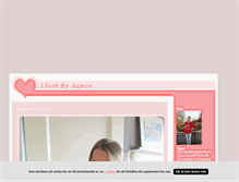 Tablet Screenshot of livetbyagnes.blogg.se