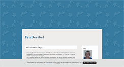 Desktop Screenshot of frudecibel.blogg.se