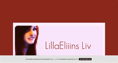 Desktop Screenshot of lillaeliiinsliv.blogg.se