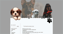 Desktop Screenshot of doogs.blogg.se