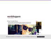 Tablet Screenshot of merdehappens.blogg.se