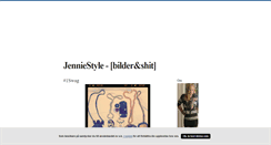 Desktop Screenshot of jenniestyle.blogg.se