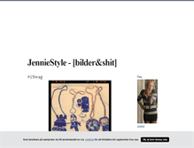 Tablet Screenshot of jenniestyle.blogg.se