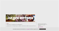 Desktop Screenshot of jagochmitthem.blogg.se