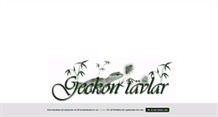 Desktop Screenshot of geckotavlar.blogg.se