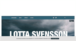 Desktop Screenshot of lottasvenssons.blogg.se