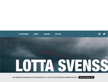 Tablet Screenshot of lottasvenssons.blogg.se