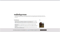 Desktop Screenshot of malindegerman.blogg.se