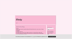 Desktop Screenshot of khaty.blogg.se