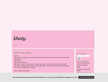 Tablet Screenshot of khaty.blogg.se