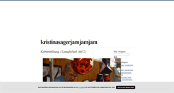 Desktop Screenshot of kristinasagerjamjamjam.blogg.se