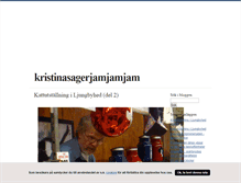 Tablet Screenshot of kristinasagerjamjamjam.blogg.se