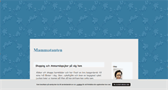 Desktop Screenshot of mammatanten.blogg.se