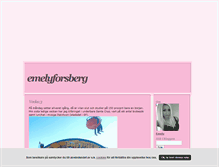 Tablet Screenshot of emelyforsberg.blogg.se