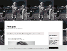 Tablet Screenshot of frangine.blogg.se