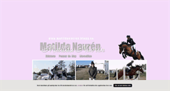 Desktop Screenshot of matildanavren.blogg.se