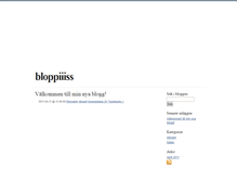 Tablet Screenshot of bloppiiiss.blogg.se